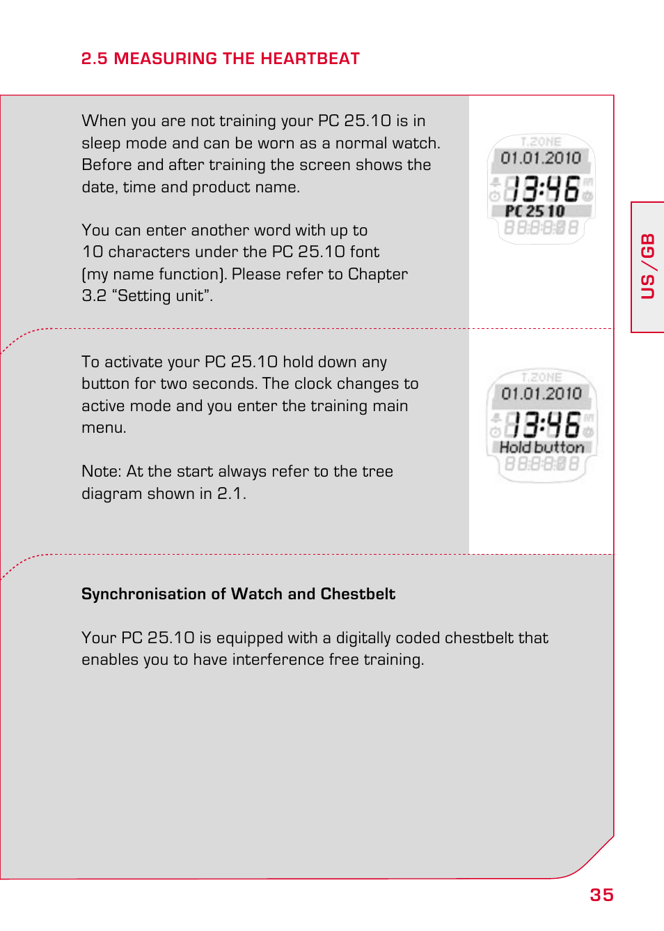 5 measuring the heartbeat | SIGMA PC 25.10 User Manual | Page 9 / 29