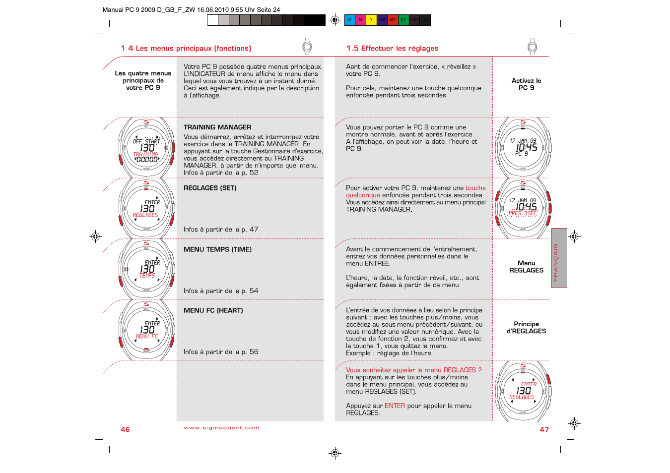 SIGMA PC 9 User Manual | Page 24 / 32