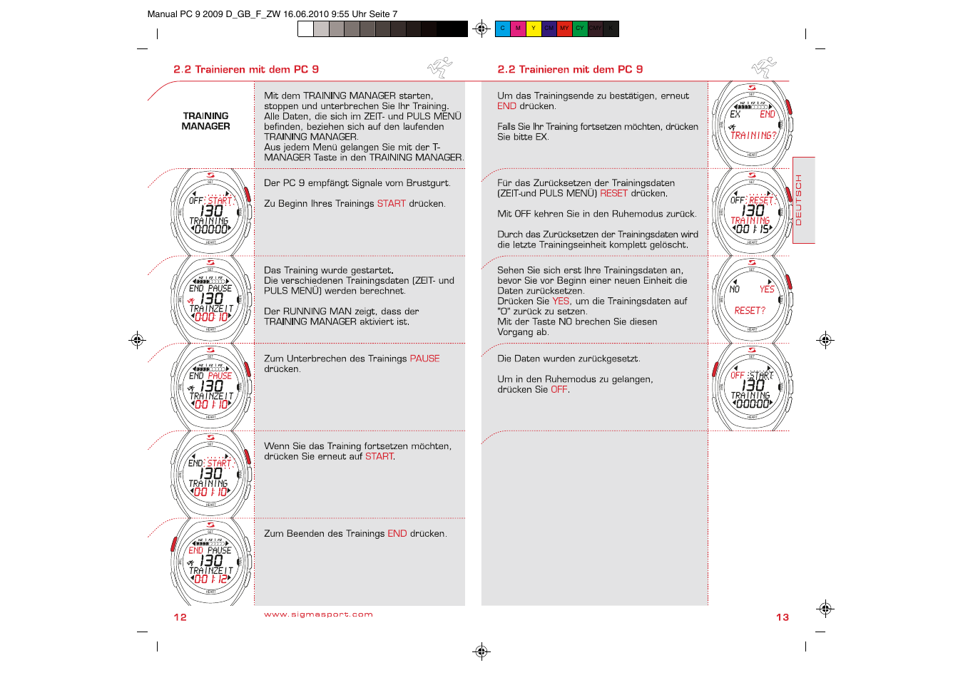 SIGMA PC 9 User Manual | Page 7 / 32