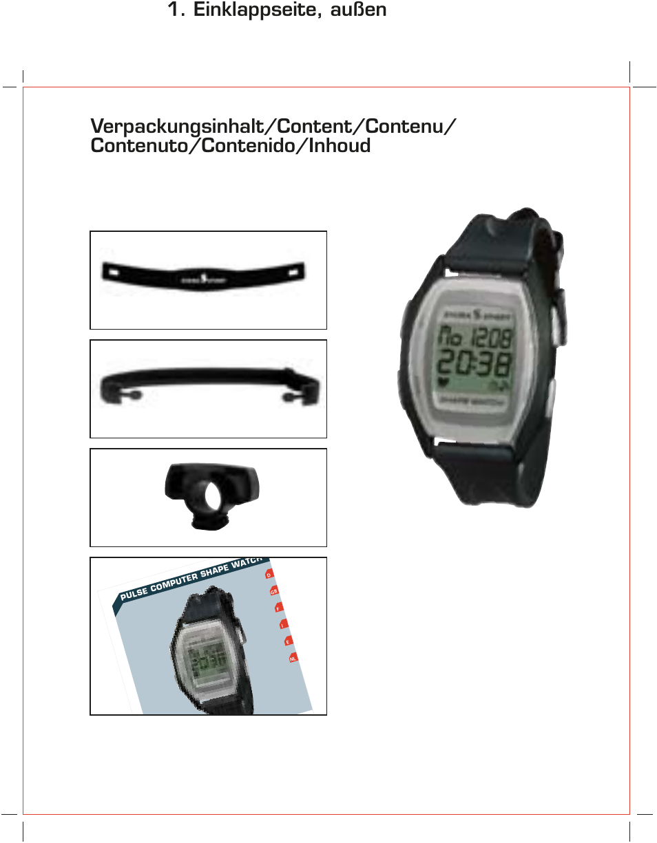 SIGMA Shape Watch User Manual | Page 2 / 40