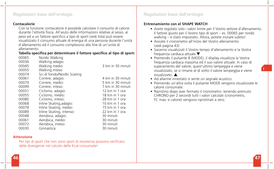 SIGMA Shape Watch User Manual | Page 26 / 40