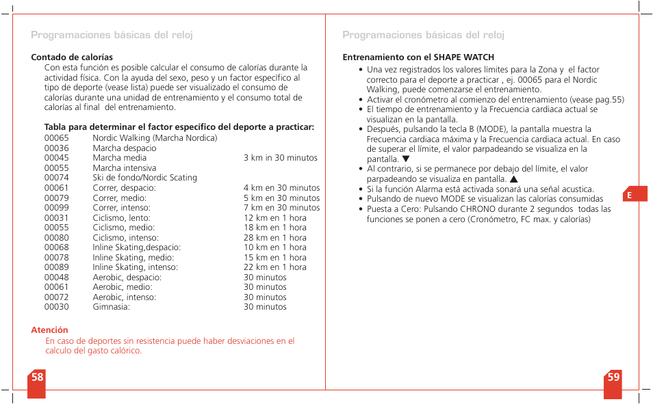 SIGMA Shape Watch User Manual | Page 32 / 40