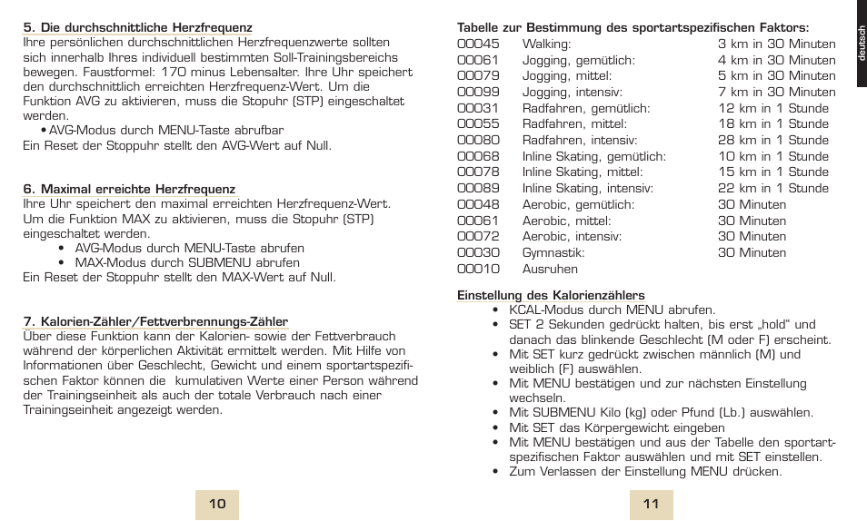 SIGMA PC 1600 User Manual | Page 8 / 46