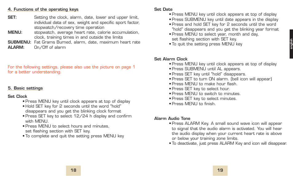 SIGMA PC 1300 User Manual | Page 12 / 42