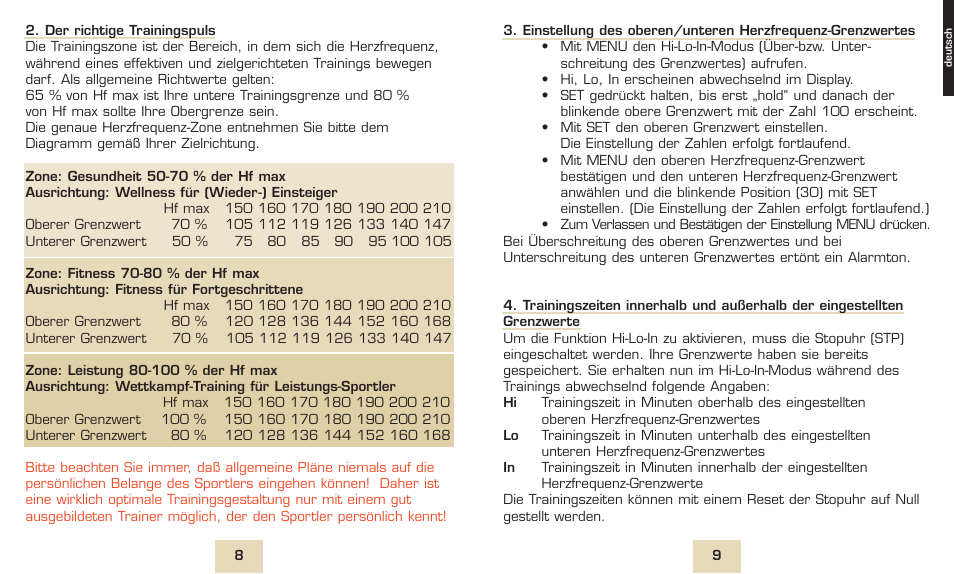 SIGMA PC 1300 User Manual | Page 7 / 42