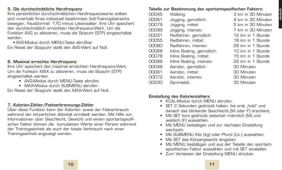 SIGMA PC 1300 User Manual | Page 8 / 42