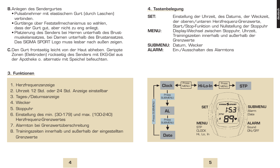 SIGMA PC 800 User Manual | Page 3 / 32