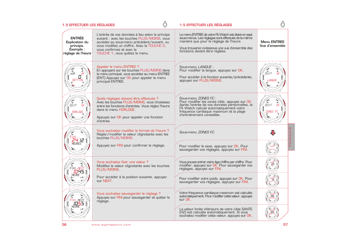 SIGMA Fit Watch User Manual | Page 29 / 38