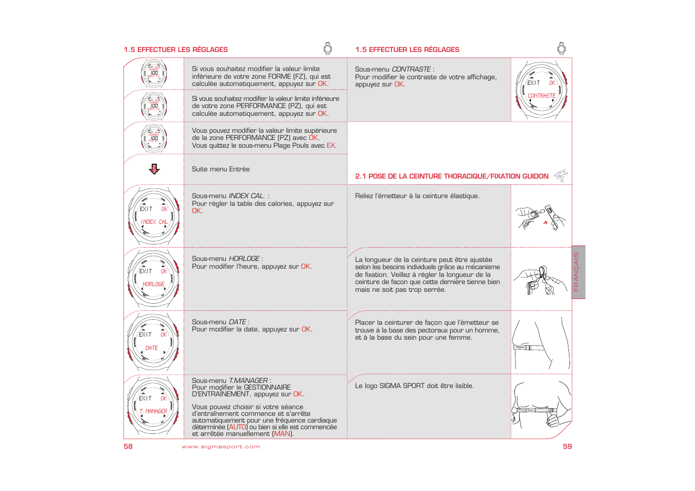 SIGMA Fit Watch User Manual | Page 30 / 38