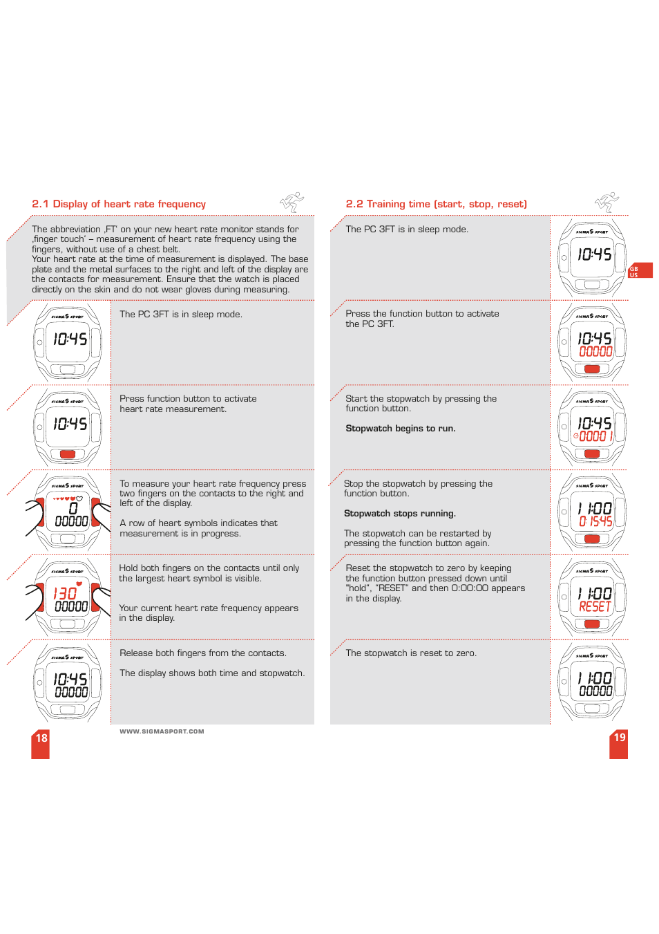 SIGMA PC 3 FT User Manual | Page 10 / 38