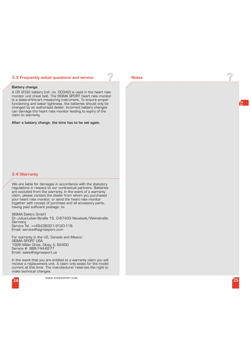 SIGMA PC 3 FT User Manual | Page 13 / 38