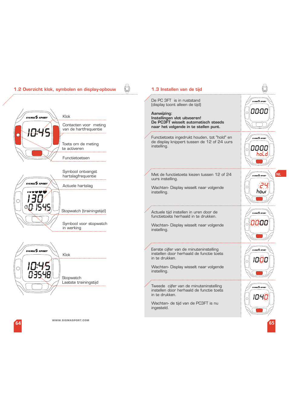 SIGMA PC 3 FT User Manual | Page 33 / 38