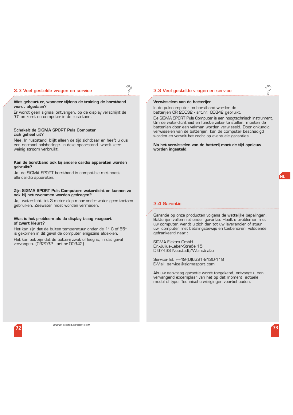 SIGMA PC 4 User Manual | Page 37 / 38