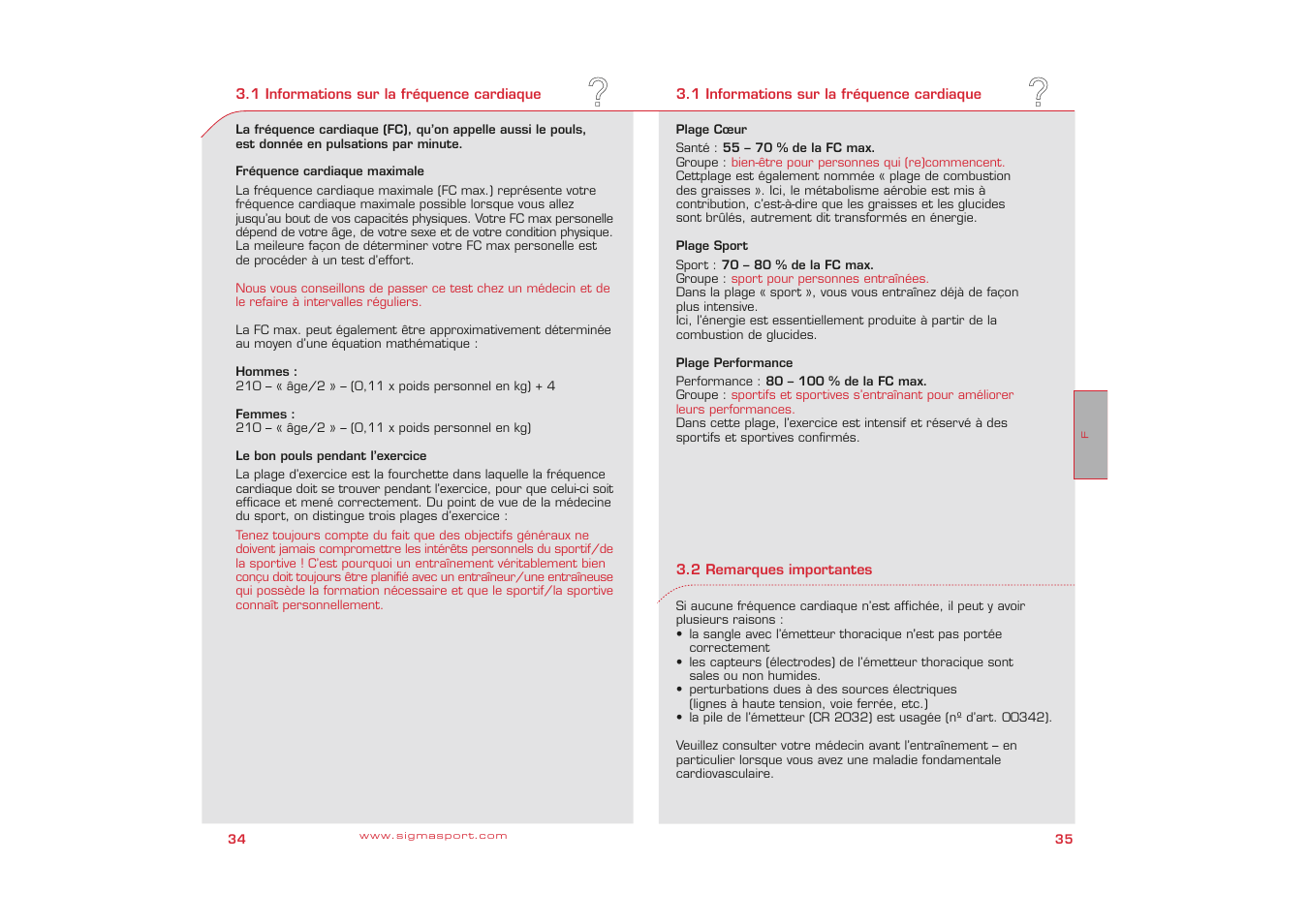 SIGMA PC 3 User Manual | Page 18 / 38