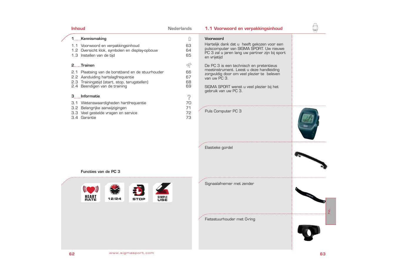 SIGMA PC 3 User Manual | Page 32 / 38
