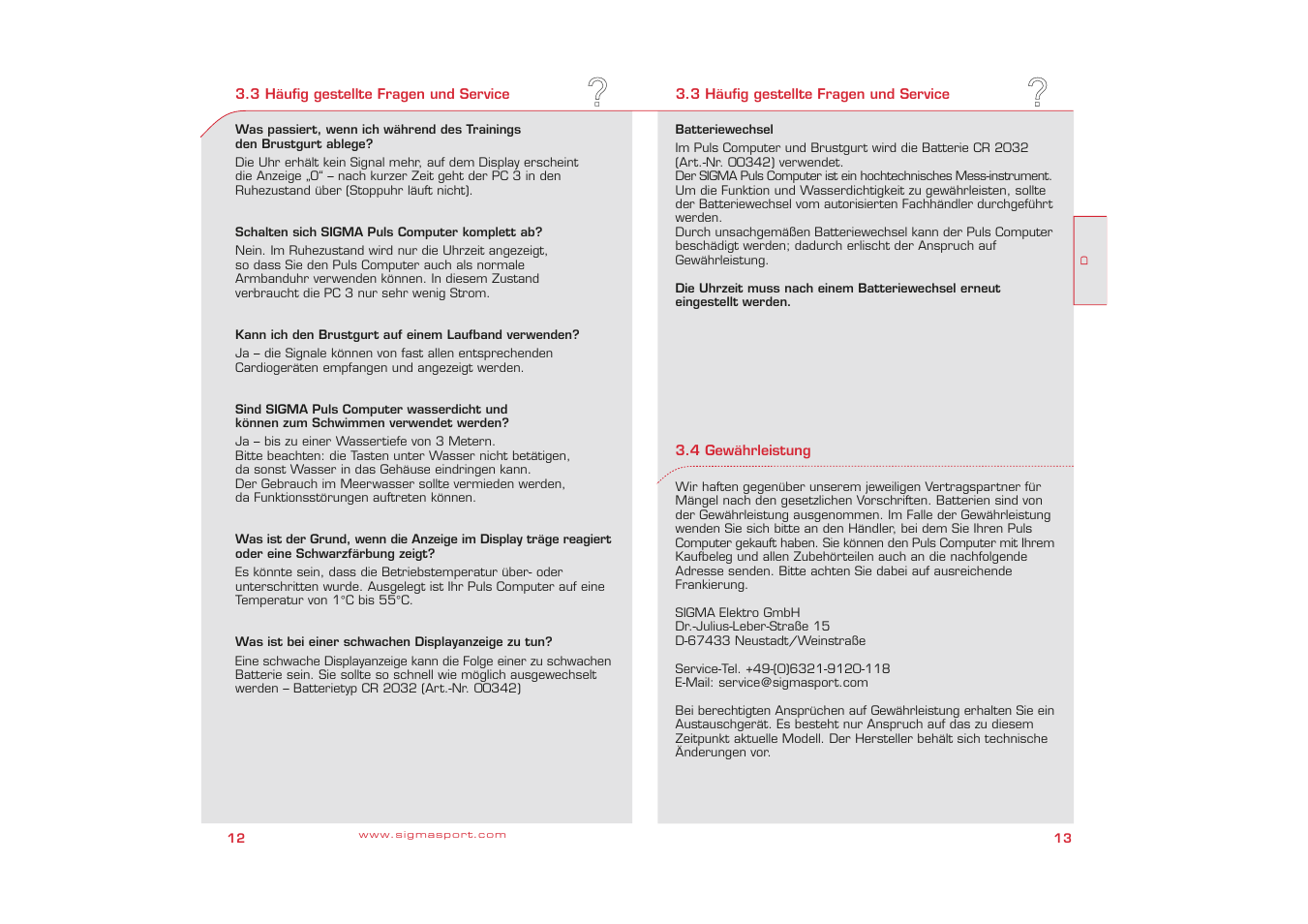 SIGMA PC 3 User Manual | Page 7 / 38
