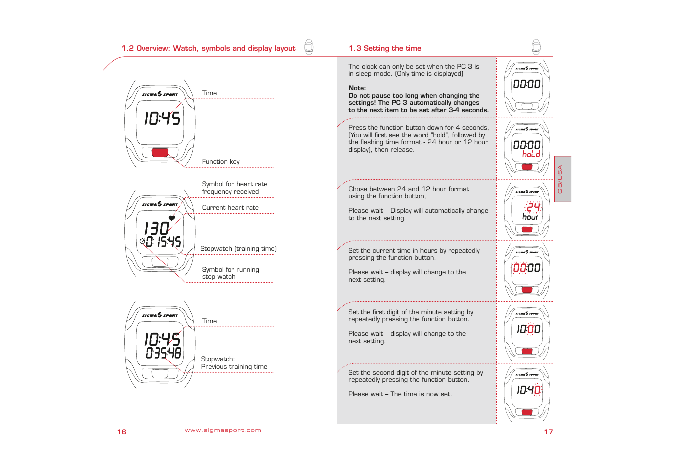 SIGMA PC 3 User Manual | Page 9 / 38