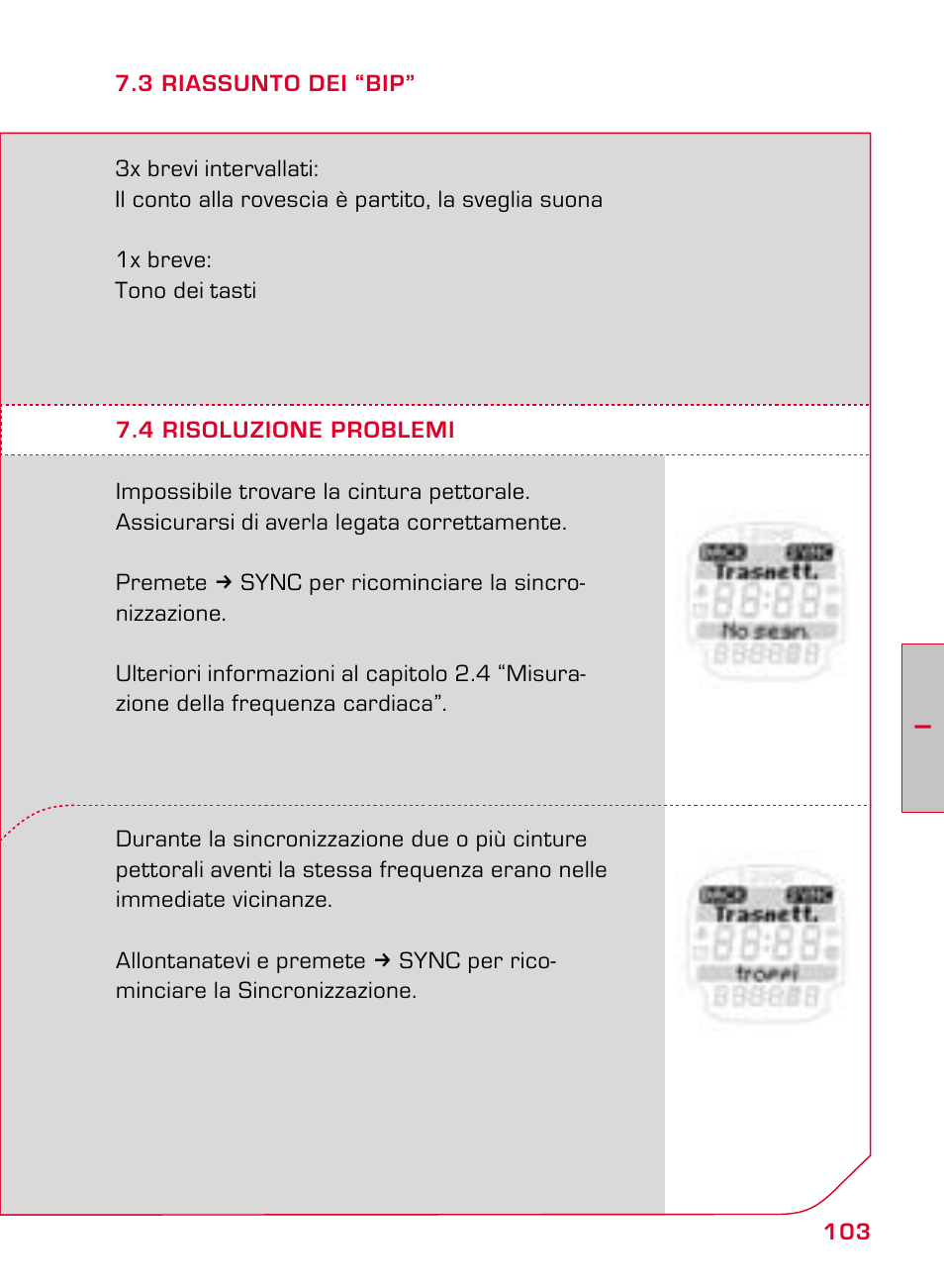SIGMA ONYX EASY User Manual | Page 103 / 158