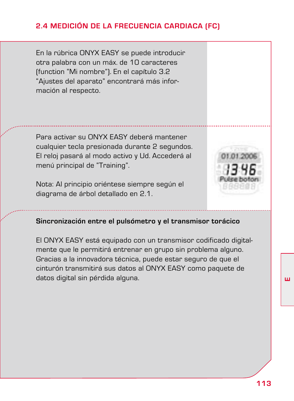 SIGMA ONYX EASY User Manual | Page 113 / 158