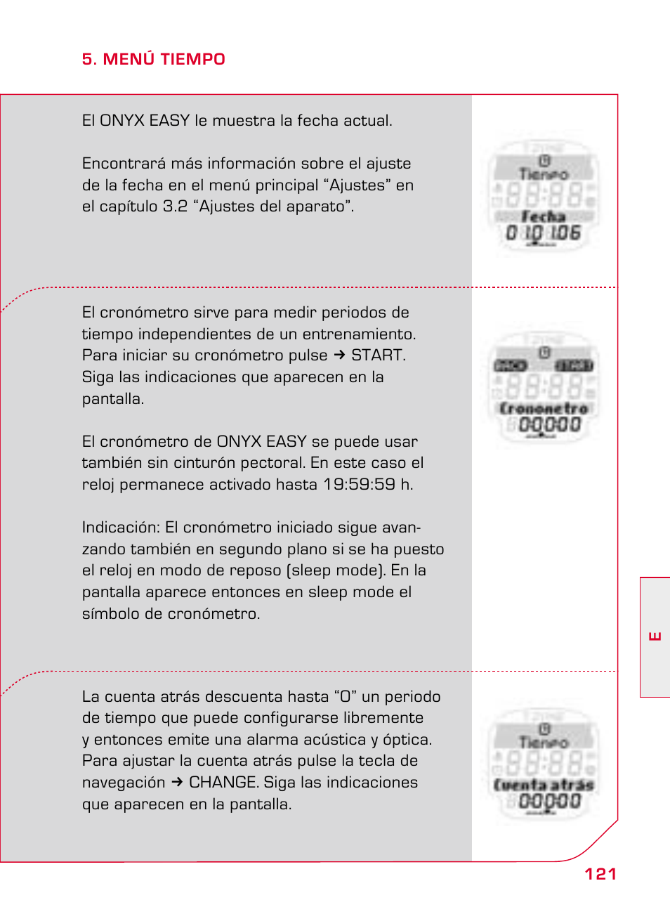 SIGMA ONYX EASY User Manual | Page 121 / 158