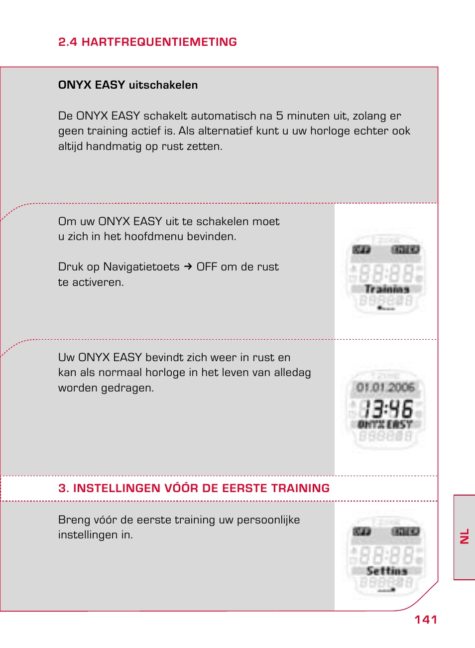 SIGMA ONYX EASY User Manual | Page 141 / 158