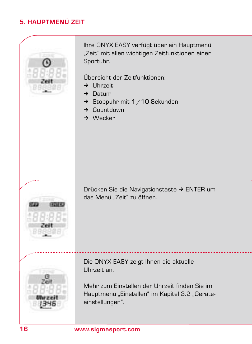 SIGMA ONYX EASY User Manual | Page 16 / 158