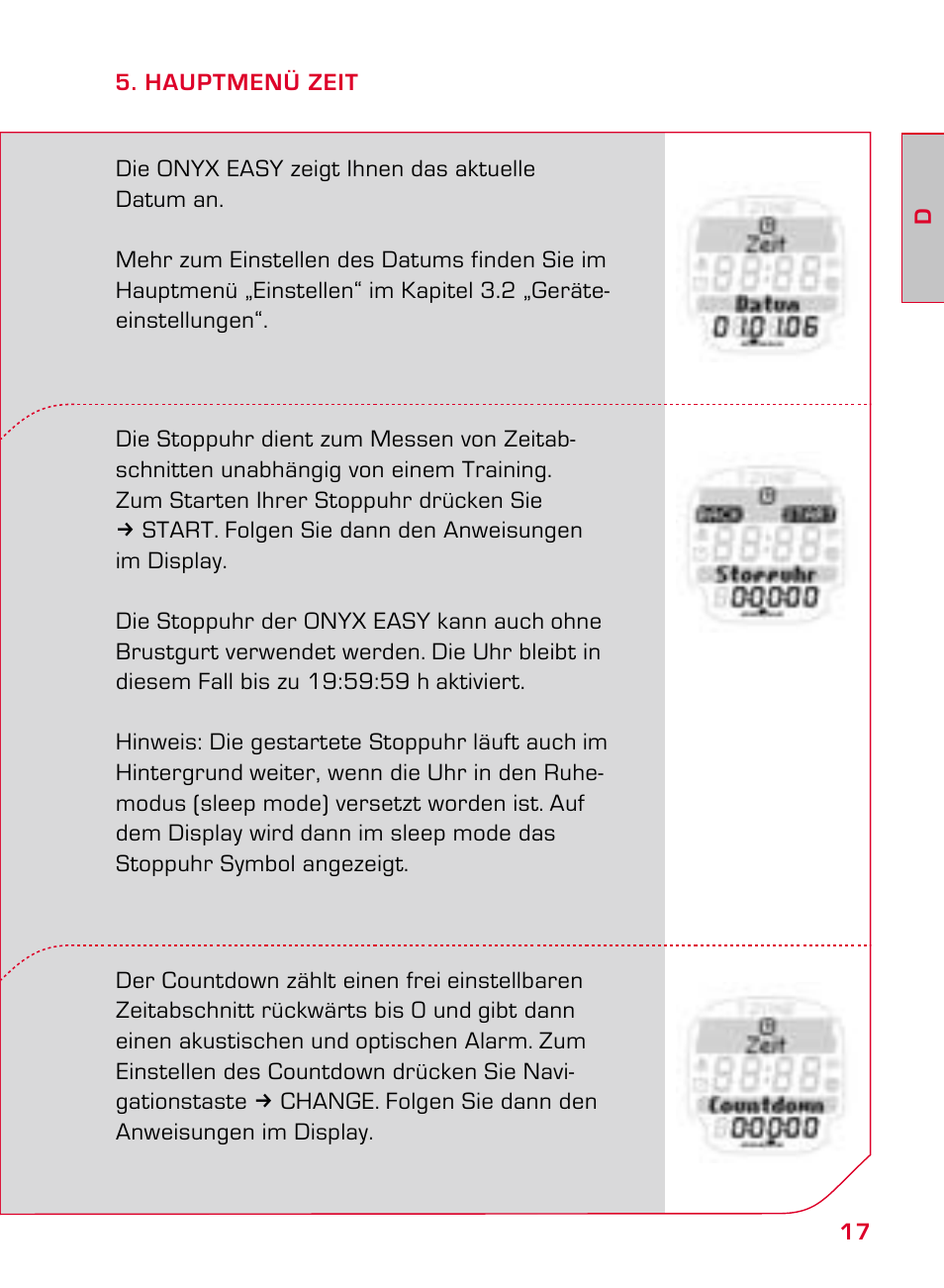 SIGMA ONYX EASY User Manual | Page 17 / 158