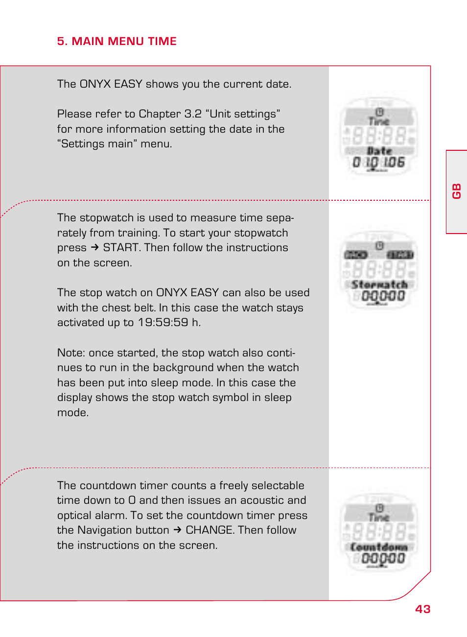 SIGMA ONYX EASY User Manual | Page 43 / 158