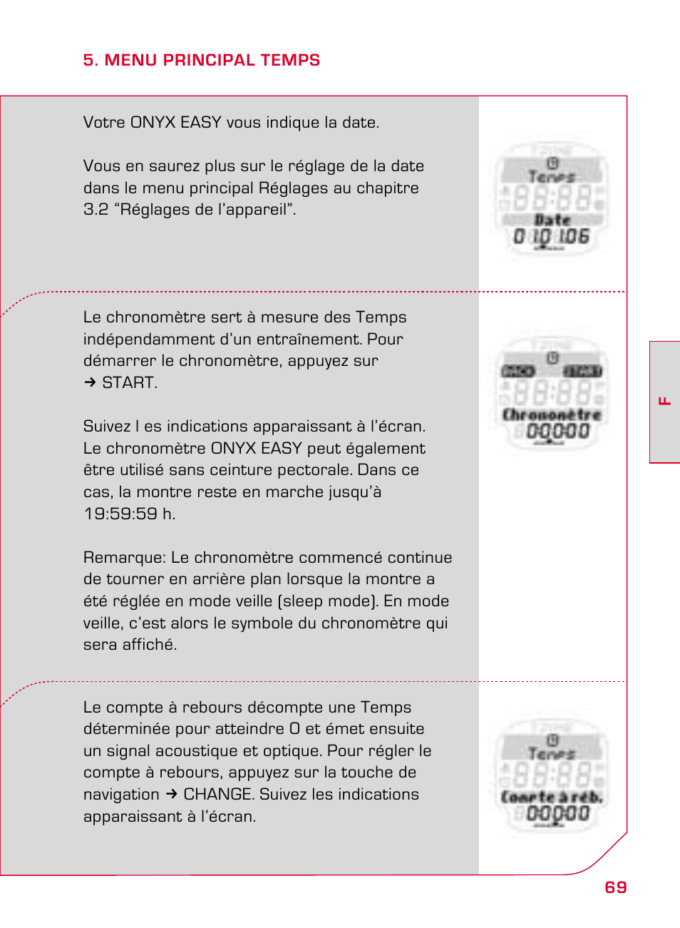 SIGMA ONYX EASY User Manual | Page 69 / 158