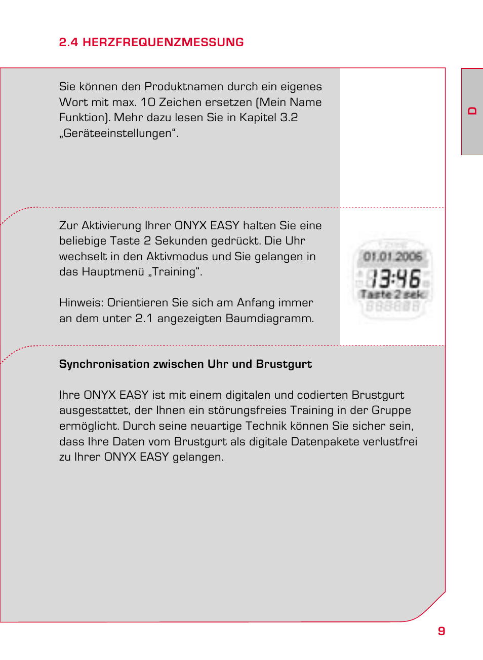 SIGMA ONYX EASY User Manual | Page 9 / 158