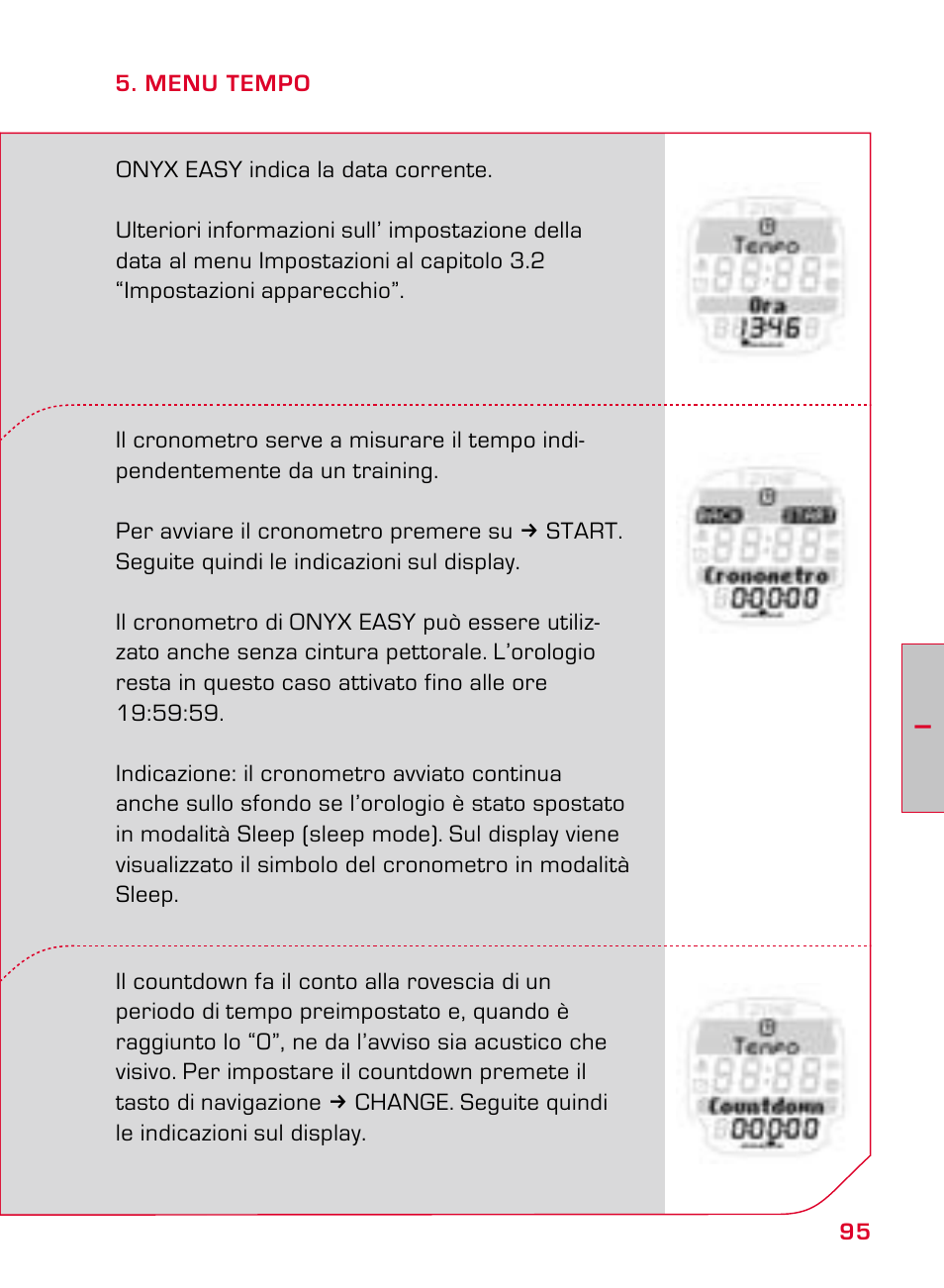 SIGMA ONYX EASY User Manual | Page 95 / 158