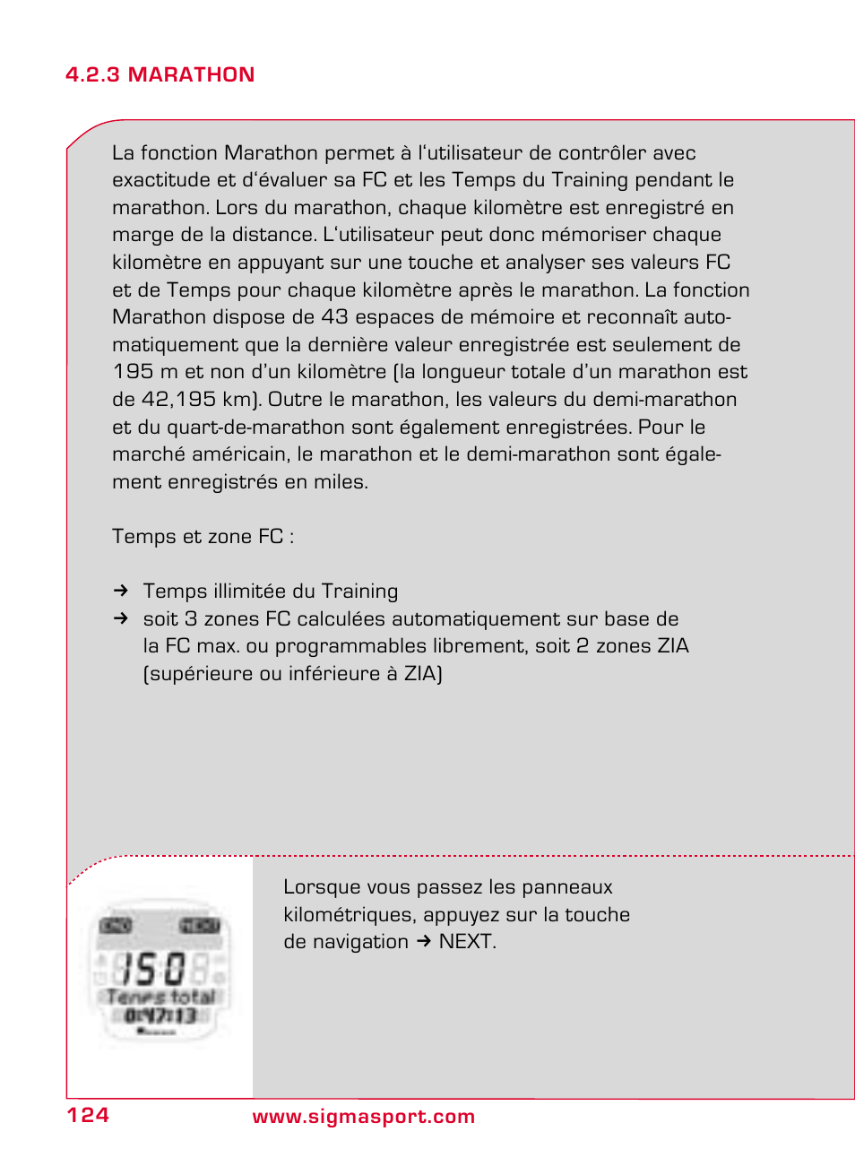 SIGMA ONYX PRO User Manual | Page 124 / 304