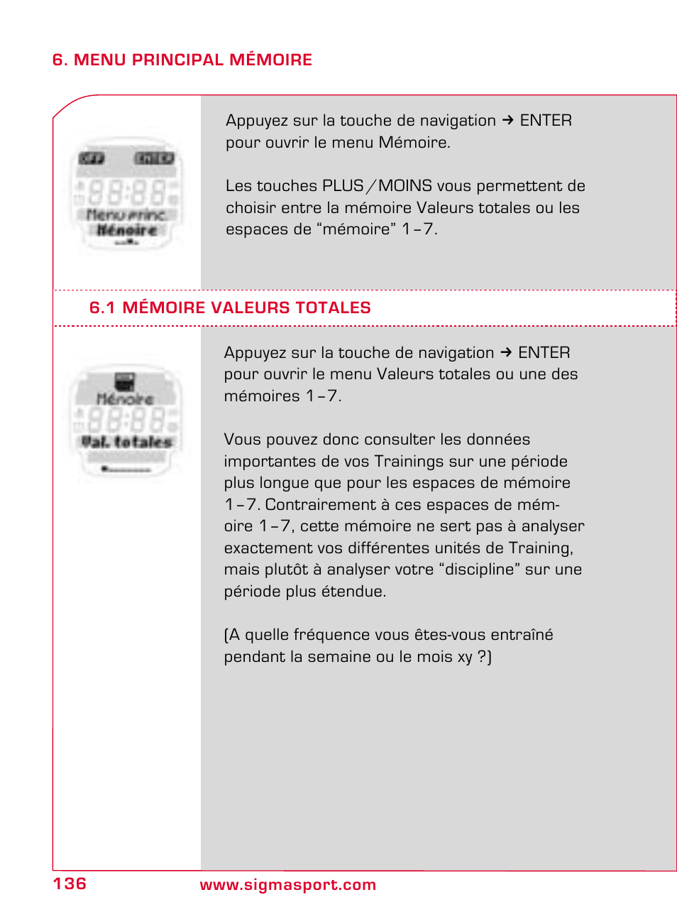 SIGMA ONYX PRO User Manual | Page 136 / 304