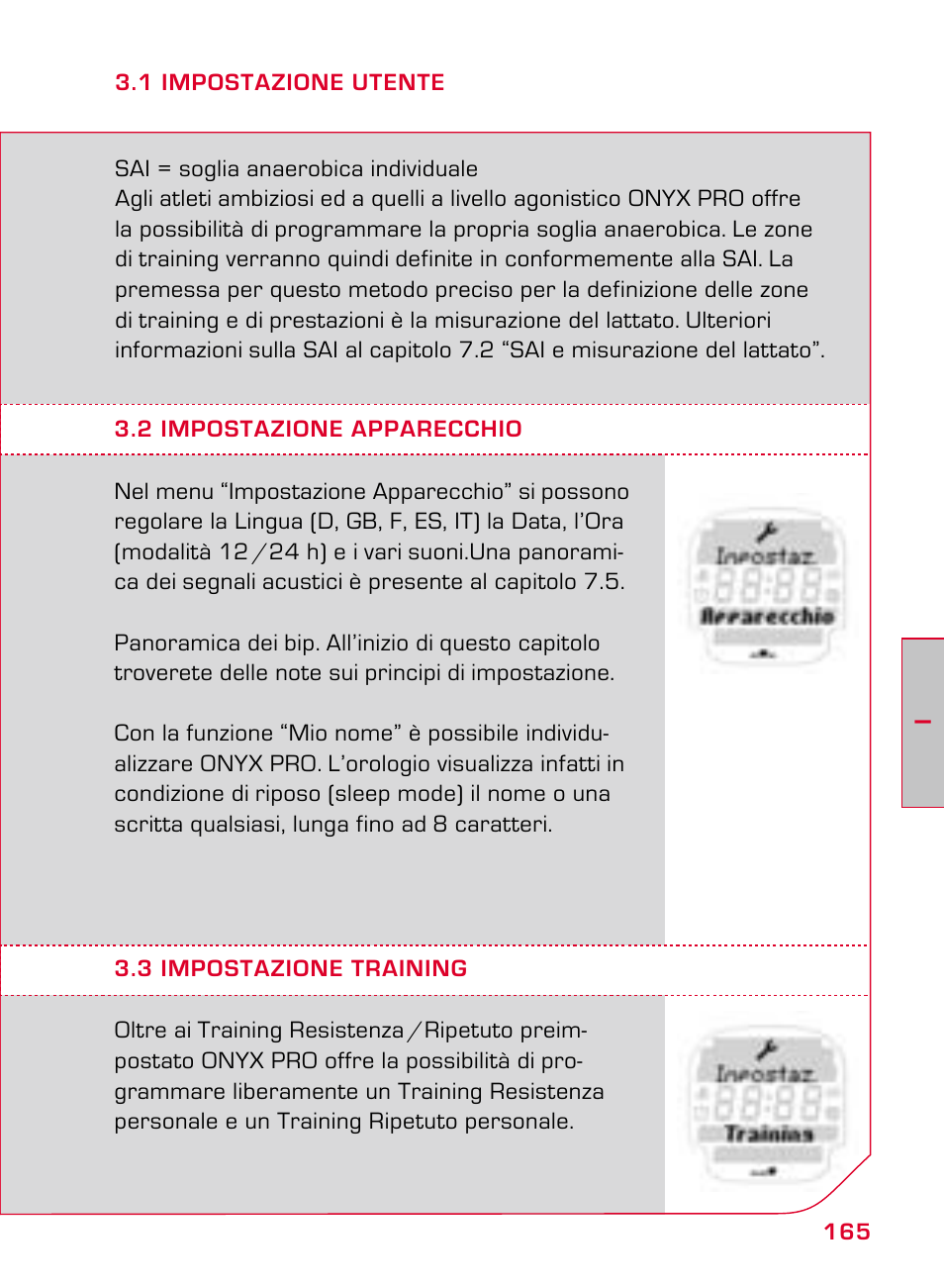 SIGMA ONYX PRO User Manual | Page 165 / 304
