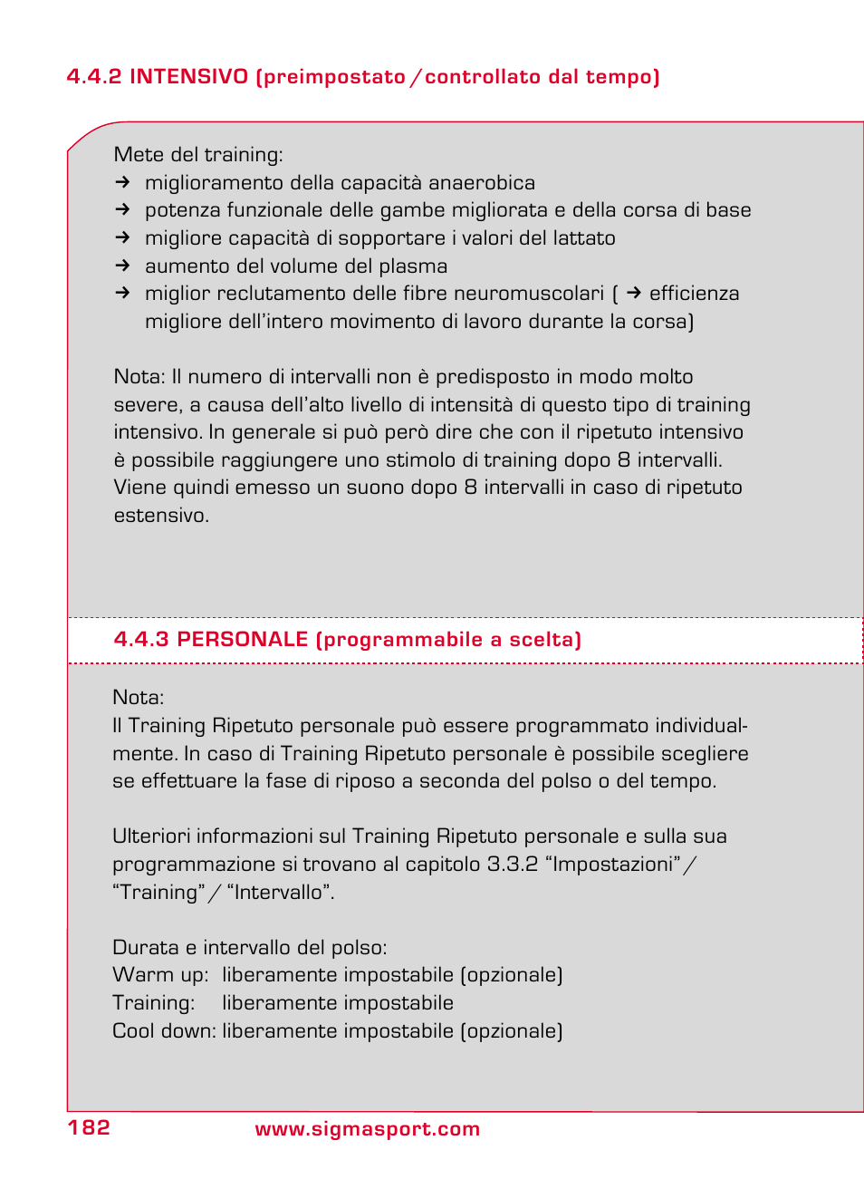 SIGMA ONYX PRO User Manual | Page 182 / 304