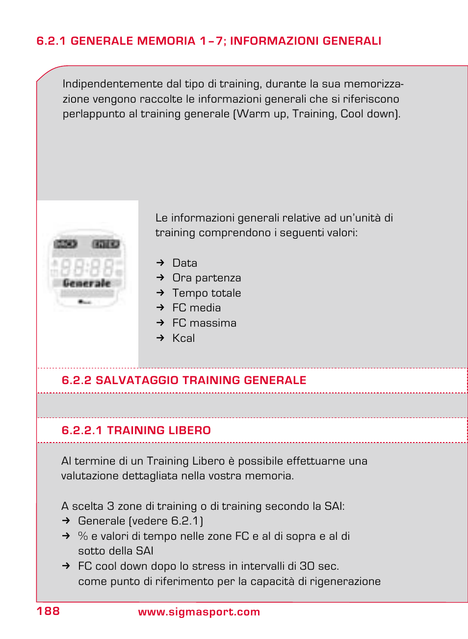 SIGMA ONYX PRO User Manual | Page 188 / 304
