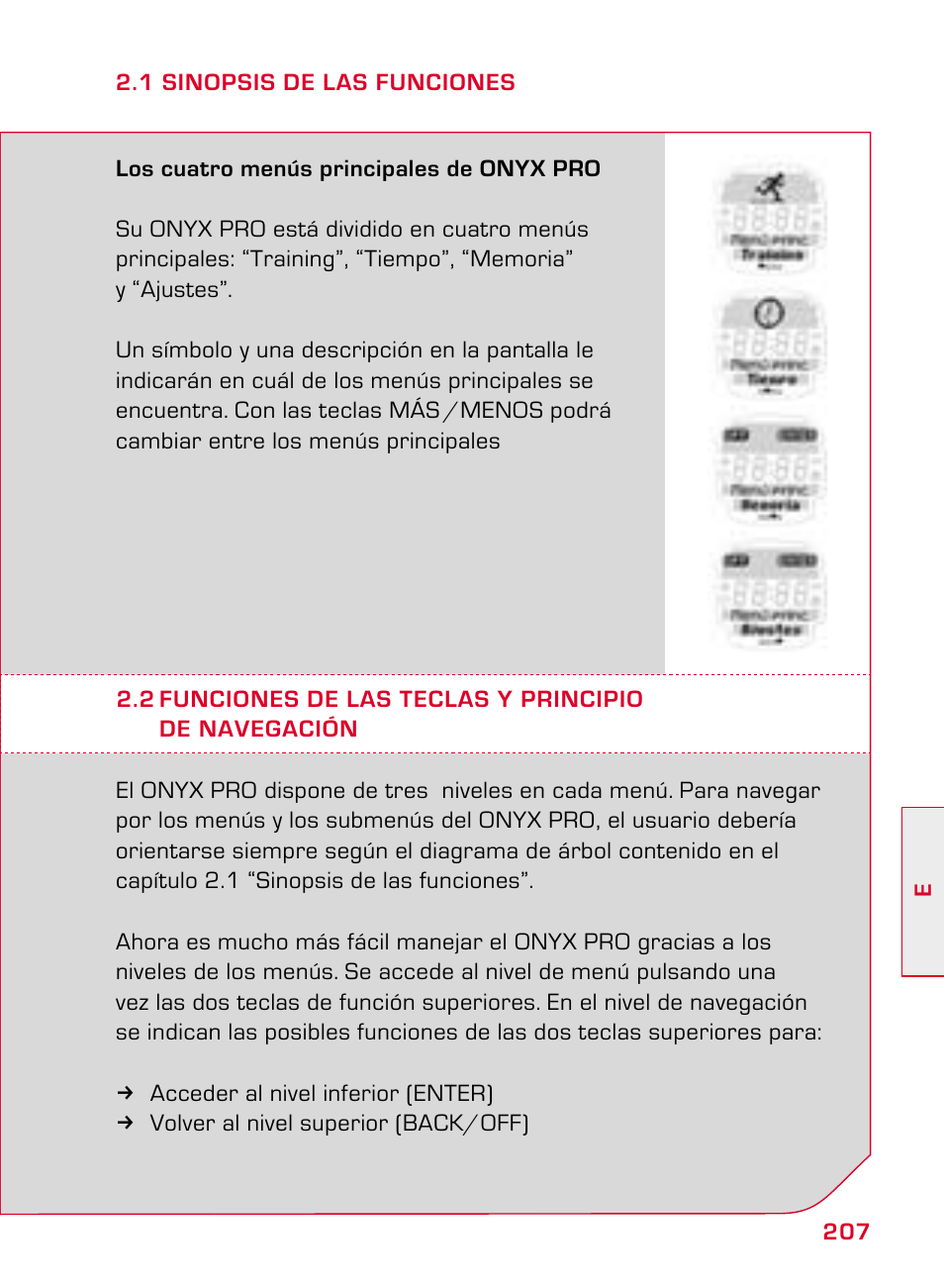 SIGMA ONYX PRO User Manual | Page 207 / 304