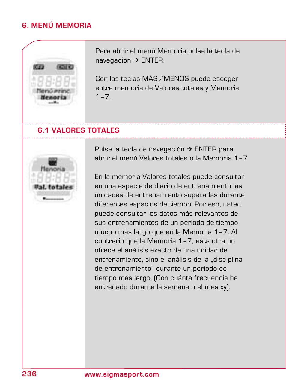 SIGMA ONYX PRO User Manual | Page 236 / 304