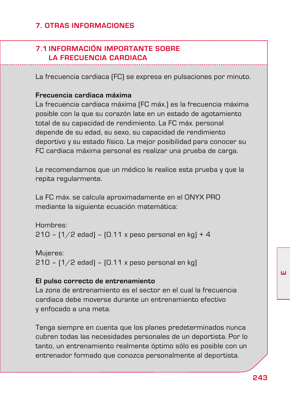 SIGMA ONYX PRO User Manual | Page 243 / 304