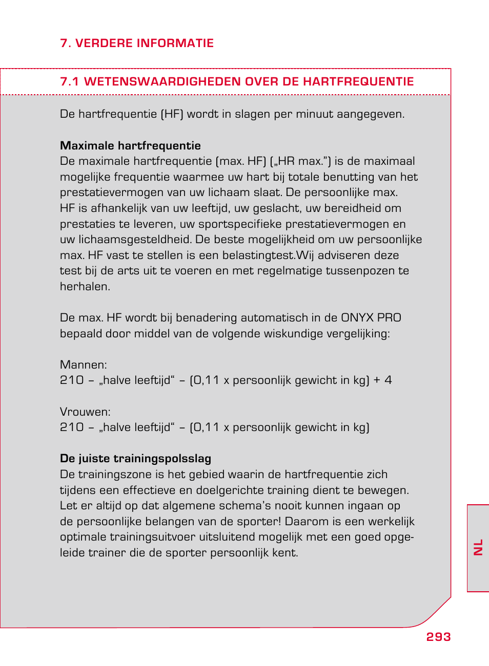 SIGMA ONYX PRO User Manual | Page 293 / 304