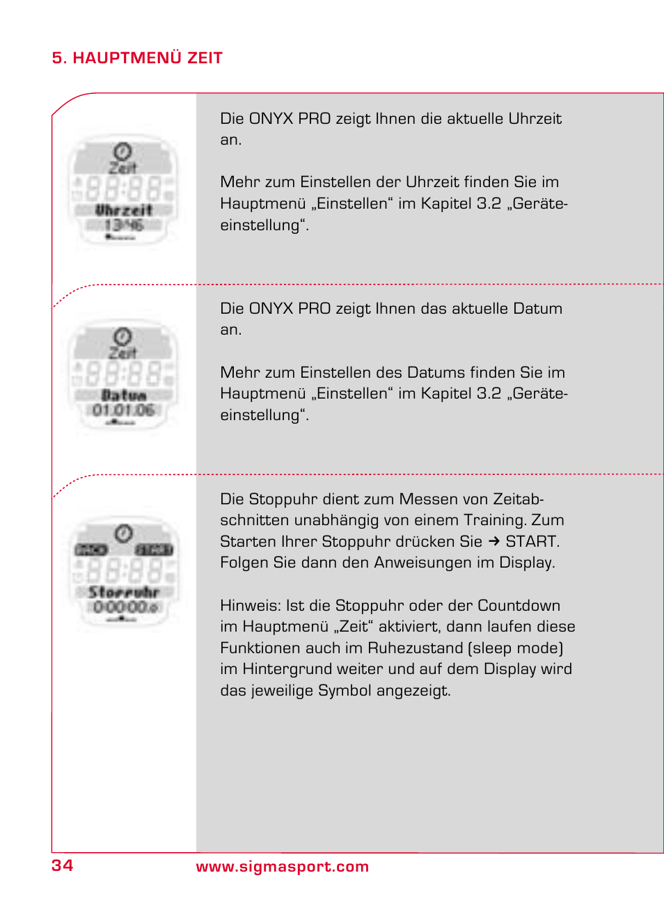SIGMA ONYX PRO User Manual | Page 34 / 304