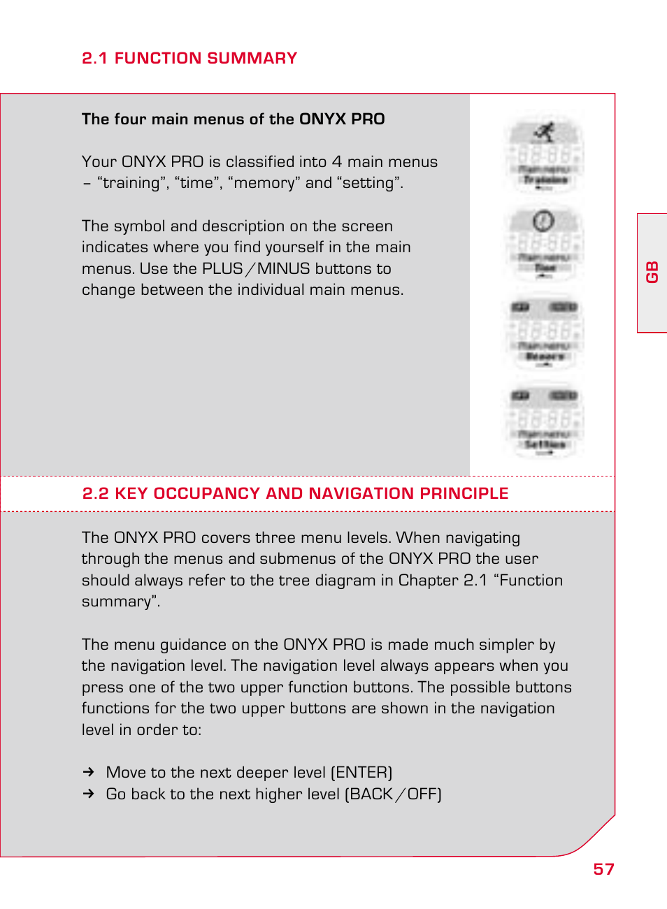 SIGMA ONYX PRO User Manual | Page 57 / 304