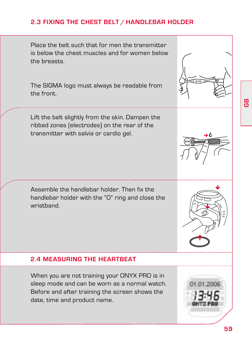 SIGMA ONYX PRO User Manual | Page 59 / 304