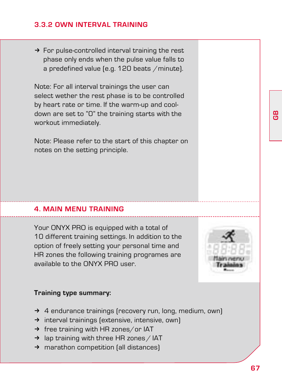 SIGMA ONYX PRO User Manual | Page 67 / 304