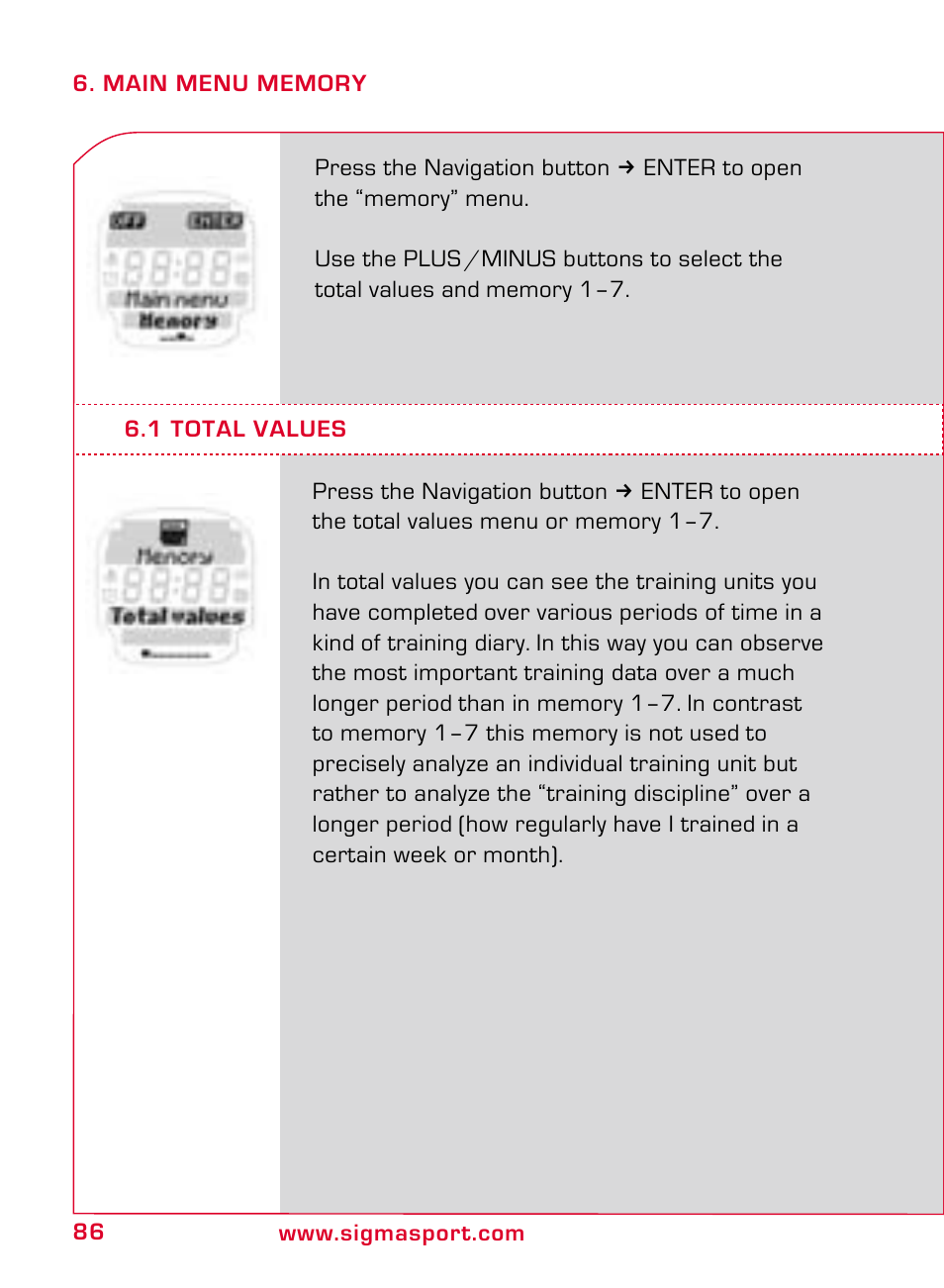 SIGMA ONYX PRO User Manual | Page 86 / 304