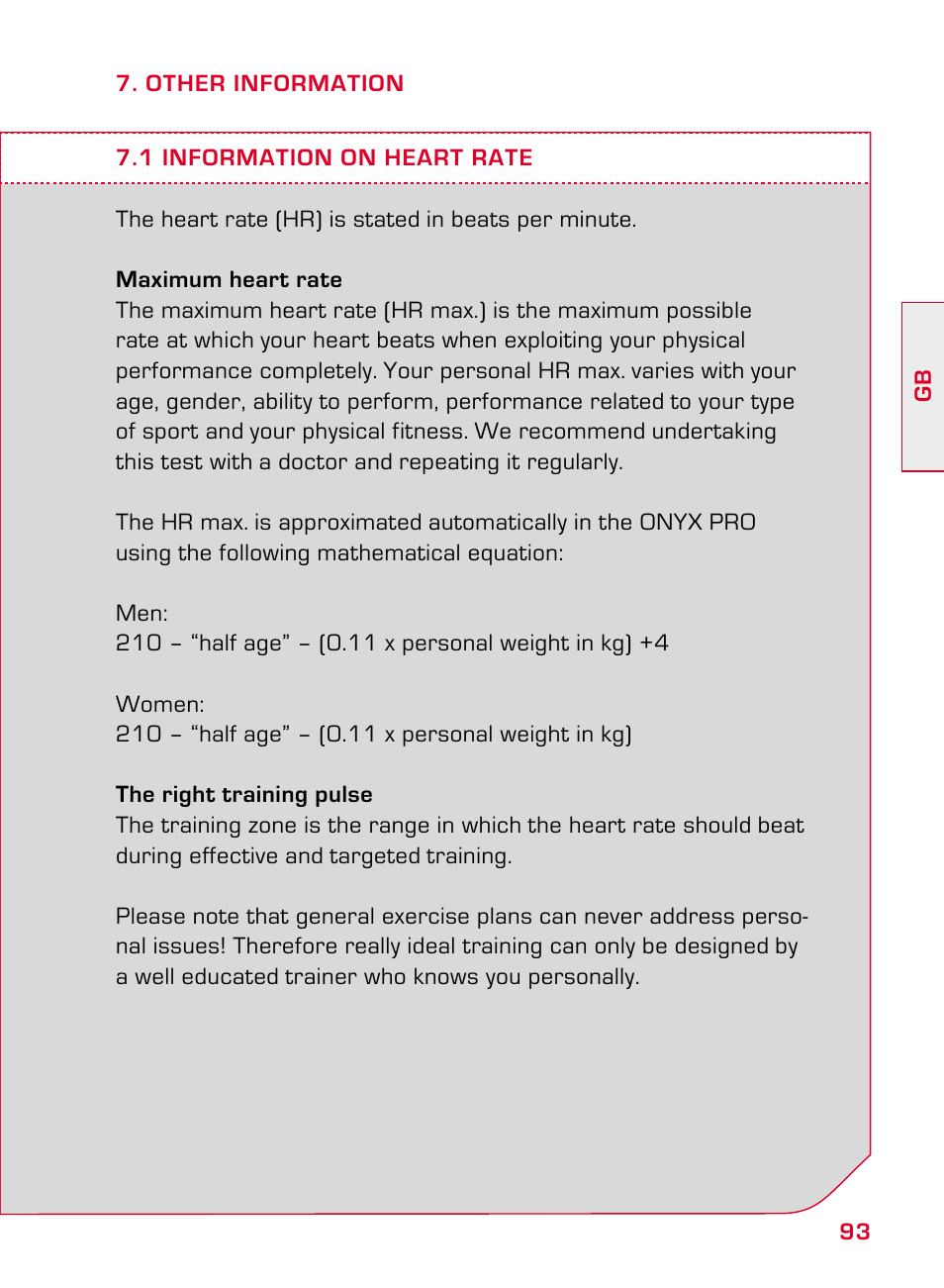 SIGMA ONYX PRO User Manual | Page 93 / 304