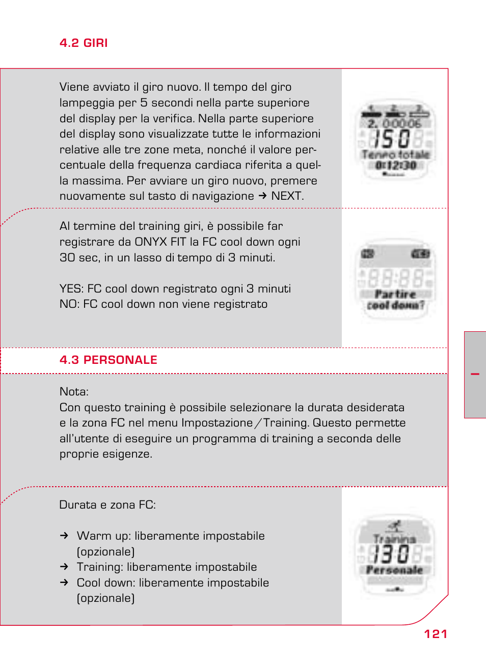 SIGMA ONYX FIT User Manual | Page 121 / 208