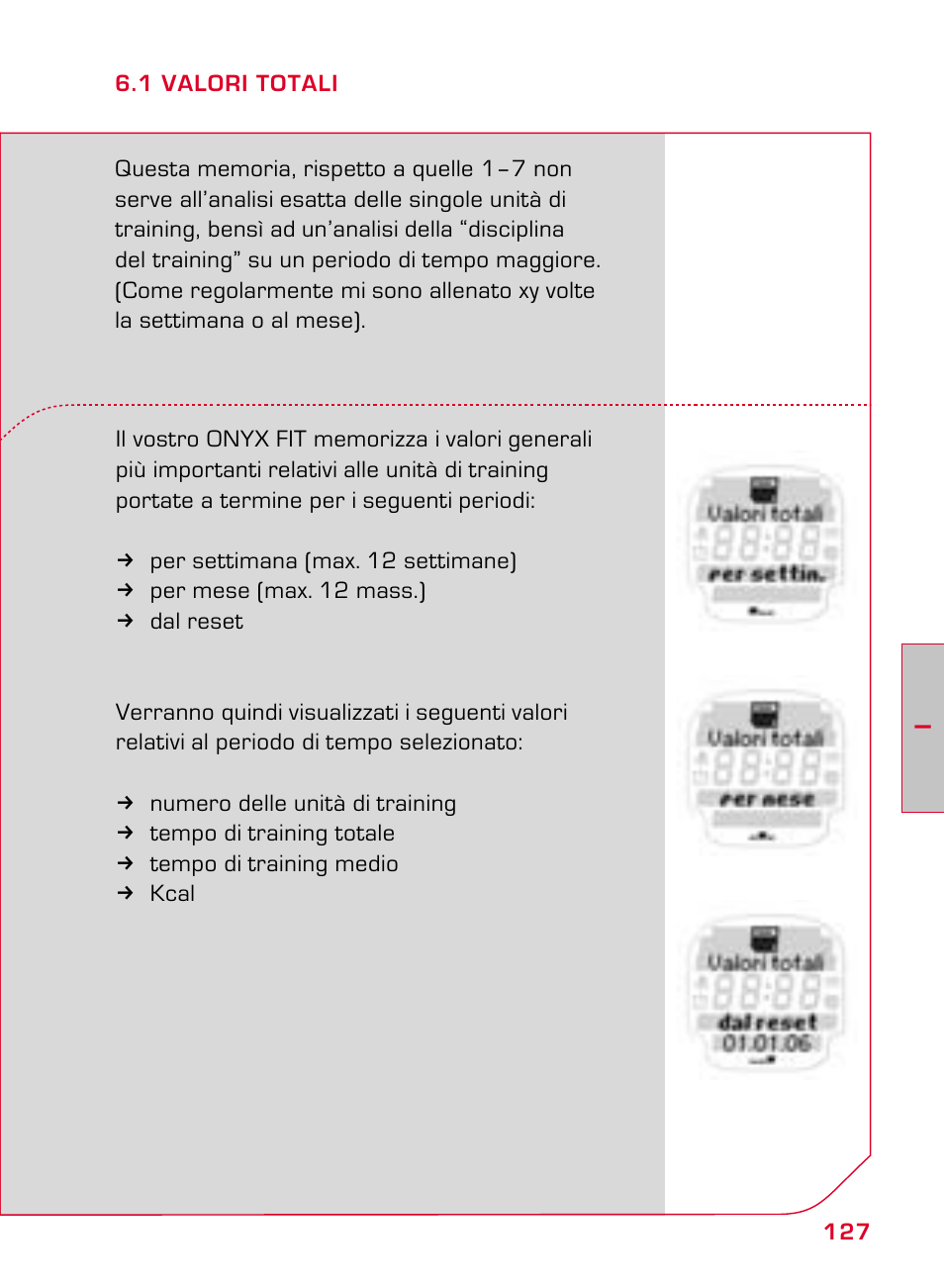 SIGMA ONYX FIT User Manual | Page 127 / 208