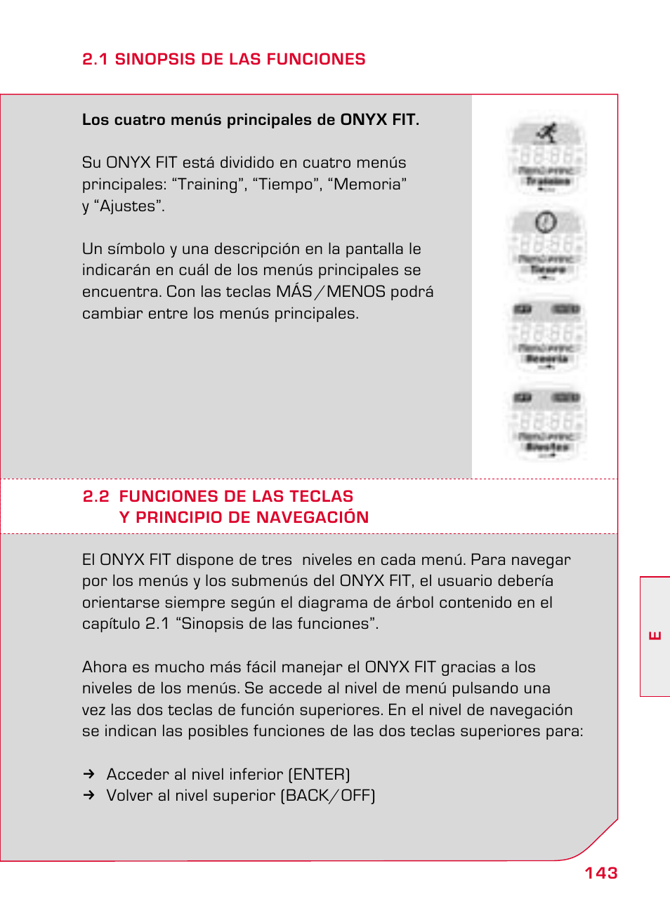SIGMA ONYX FIT User Manual | Page 143 / 208