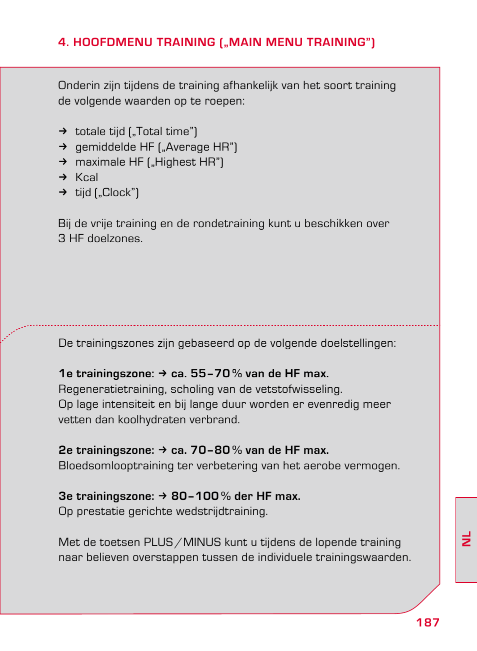 SIGMA ONYX FIT User Manual | Page 187 / 208
